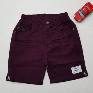 9160-M1- Quần kaki đùi bé trai co giãn trơn gập gấu hiệu kikids size đại 25-29/ri5/t7b5a2/5