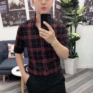 ÁO SƠ MI QUẢNG CHÂU CARO 3D