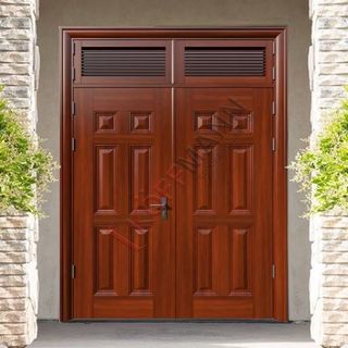Cửa thép vân gỗ DH Group 164