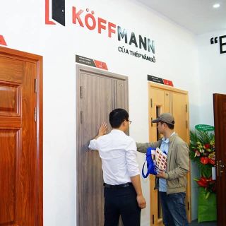Cửa thép vân gỗ DH Group 164