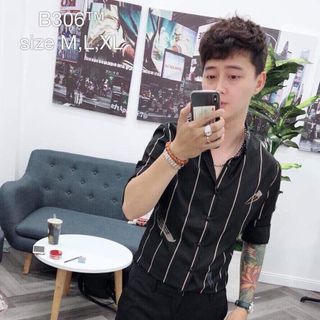 ÁO SƠ MI QUẢNG CHÂU SỌC 3D
