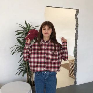 Ao mi nam form rộng kẻ sọc cá tính