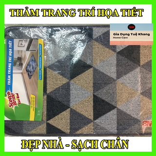 Thảm Trang Trí Tam Giác - Họa Tiết Sang Trọng