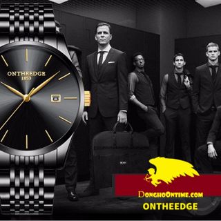 ĐỒNG HỒ ONTHEEDGE - ON002 Đồng hồ nam dây thép không gỉ Ontheedge sang trọng