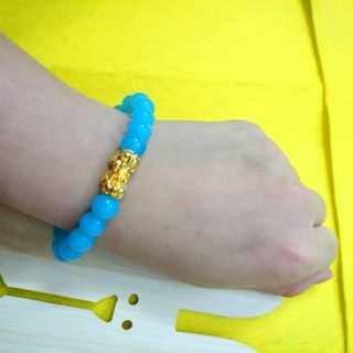 chuỗi đeo tay phong thủy hạt đá 8li mix mặt tỳ hưu
Giá sỉ 15k /1 chuỗi
 
 
cam kết hàng y hình hình tự chụp nha các bạn