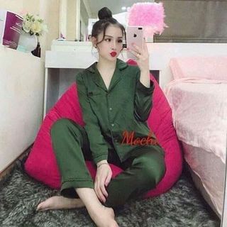 Sét bộ tay dài quần dài viền bèo