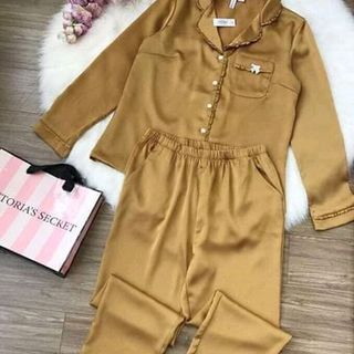 Sét bộ tay dài quần dài viền bèo