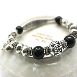 Vòng tay phong thủy đá mắt mèo mix kim loại mẫu đẹp cam kết hàng y hình vì hình tự chụp nha các bạn