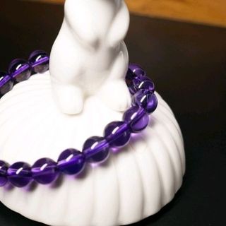 chuỗi đeo tay phong thủy 8li màu tím quý phái