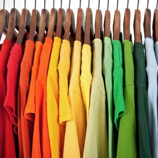 Áo thun trơn nữ 100 cotton cam