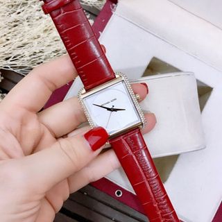 đồng hồ Mk nữ màu đỏ