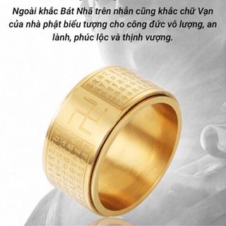 Nhẫn phong thủy bản to