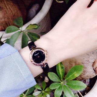đồng hồ Savato nữ xanh đen