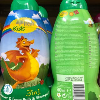 Sữa tắm gội cho bé Alpi Fesh kid 3 in 1 500ml