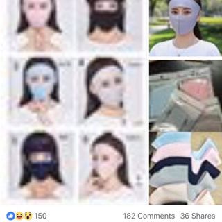 Khẩu trang Ninja chống UV tại Sài Gòn