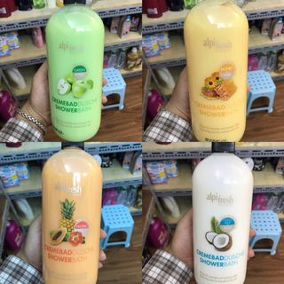 Sữa tắm Alpi Fesh 1000ml vòi