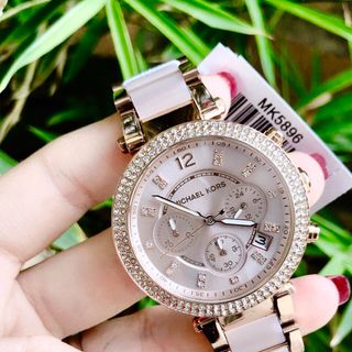 đồng hồ Mk nữ chuẩn nuy hồng