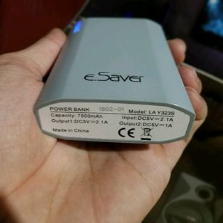 Sạc dự phòng 7500 mAh eSaver LA Likenew