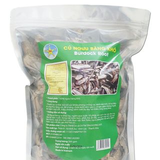 Củ ngưu bàng khô túi 500gr
