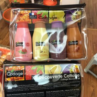 Set tắm du lịch Travel kit Cottage 50mlx4