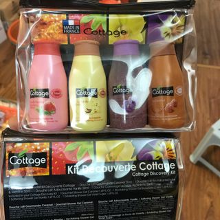 Set tắm du lịch Travel kit Cottage 50mlx4