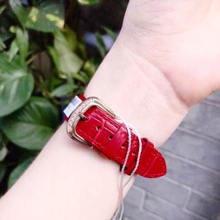 đồng hồ Frankhk phiên bản nữ màu đỏ