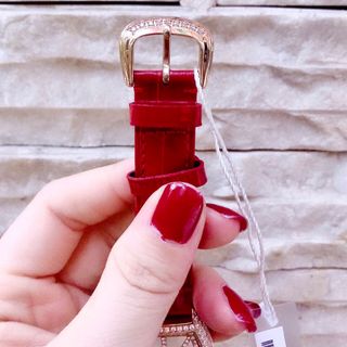 đồng hồ Frankhk phiên bản nữ màu đỏ