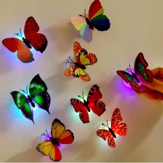 bướm dán tường có đèn led