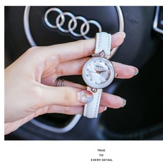 Đồng hồ nữ GUOU 66611 mặt đá khía sang chảnh