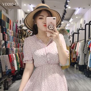 ĐẦM HOA TAY CON CỔ BÈO