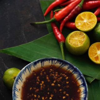 Bánh tráng sate abi