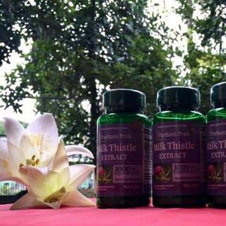 Viên uống bổ gan Milk Thistle Extract Puritans pride