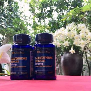 Viên uống tăng miễn dịch và trắng da Puritans pride L - Glutathione 500mg
