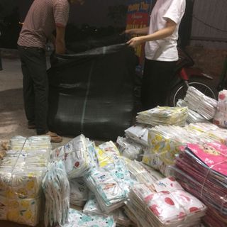 Sỉ bộ coton giấy vải Quảng Châu