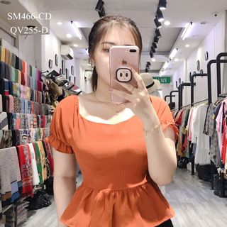 SƠ MI KIỂU PHỐI BÈO NHÚN LƯNG