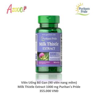 Viên uống bổ gan Milk Thistle Extract Puritans pride giá sỉ