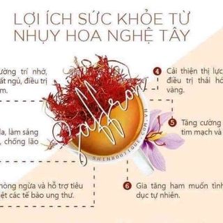 NHỤY HOA NGHỆ TÂY SHALIMAR KASHMIR SAFFRON