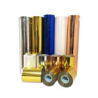 Nhũ ép kim stemping foil trên giấy bìa cứng