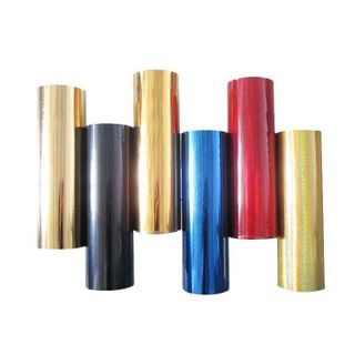 Nhũ ép kim stemping foil trên giấy bìa cứng