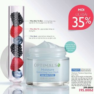 Optimals Moisture Quenching Face Mask