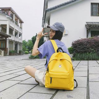 Balo nữ vải trơn trẻ trung cá tính D1280