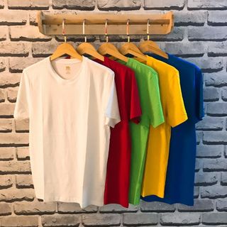 Áo thun trơn nữ Gold Rhino đỏ tươi