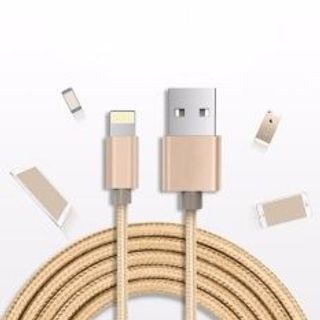 Sỉ cáp sạc iphone bọc dù chống đứt chống rối dài 1m -1m8