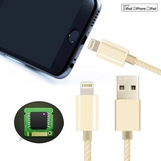 Sỉ cáp sạc iphone bọc dù chống đứt chống rối dài 1m -1m8