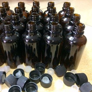 Sỉ lọ thủy tinh nâu nắp bóp giọt nắp nhỏ giọt đen vàng nắp xịt dung tích 10ml