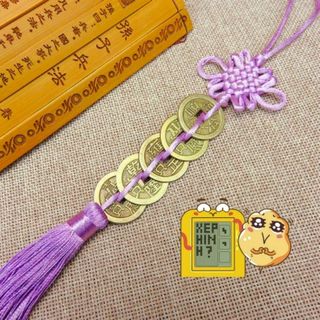 dây treo trang trí phong thủy 5 xu giá sỉ 15k