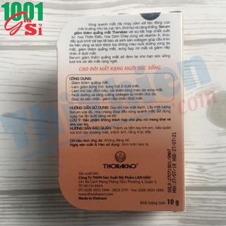 SERUM GIẢM THÂM QUẦNG MẮT 10G THORAKAO