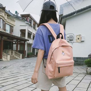 Balo nữ vải trơn trẻ trung cá tính D1280