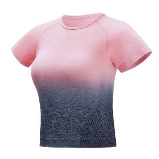 Áo tập croptop loang