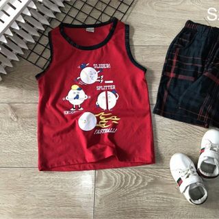 Bộ sát nách bé trai size đại
